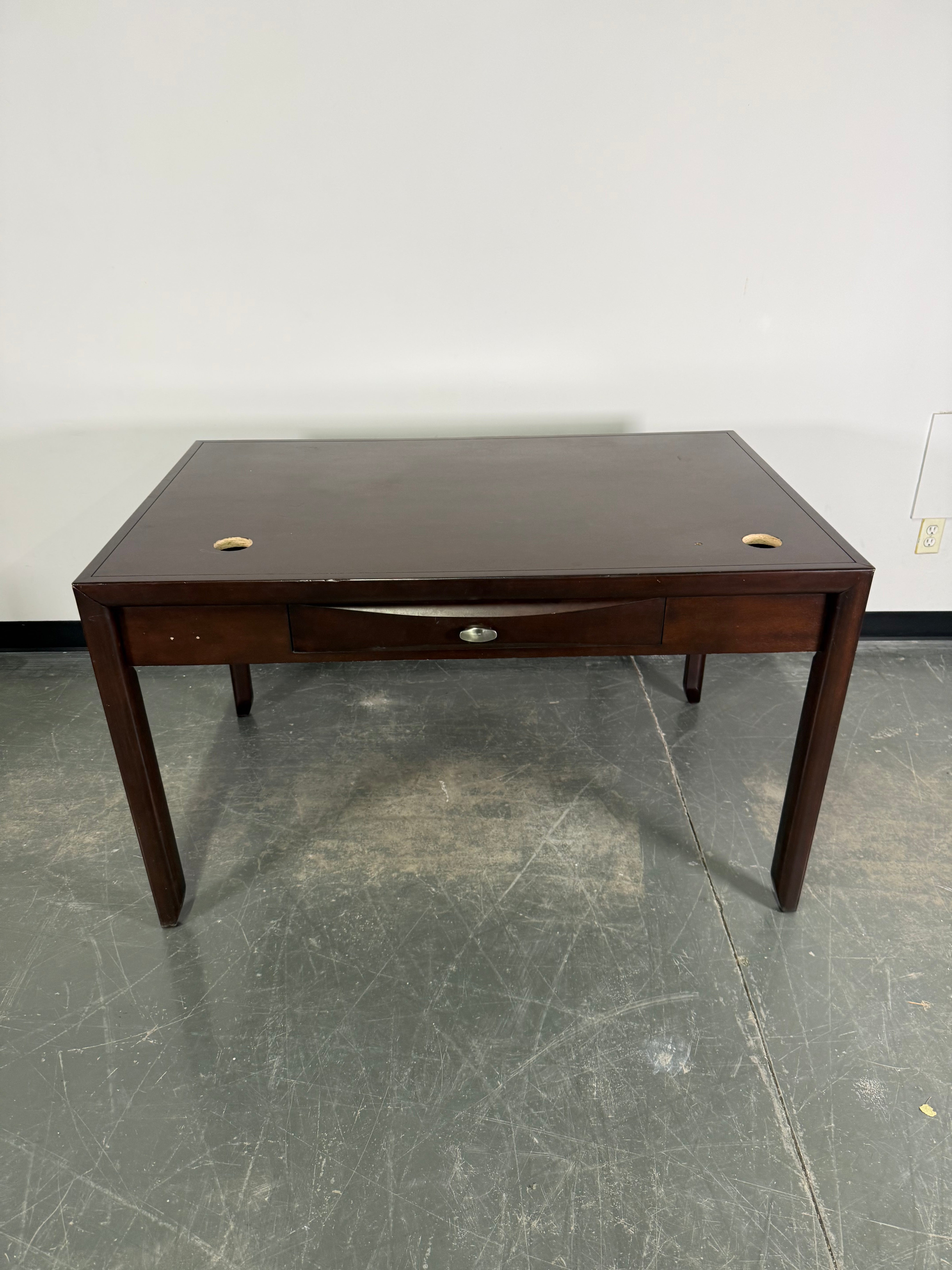 Double-Sided Executive Desk – Solid Wood