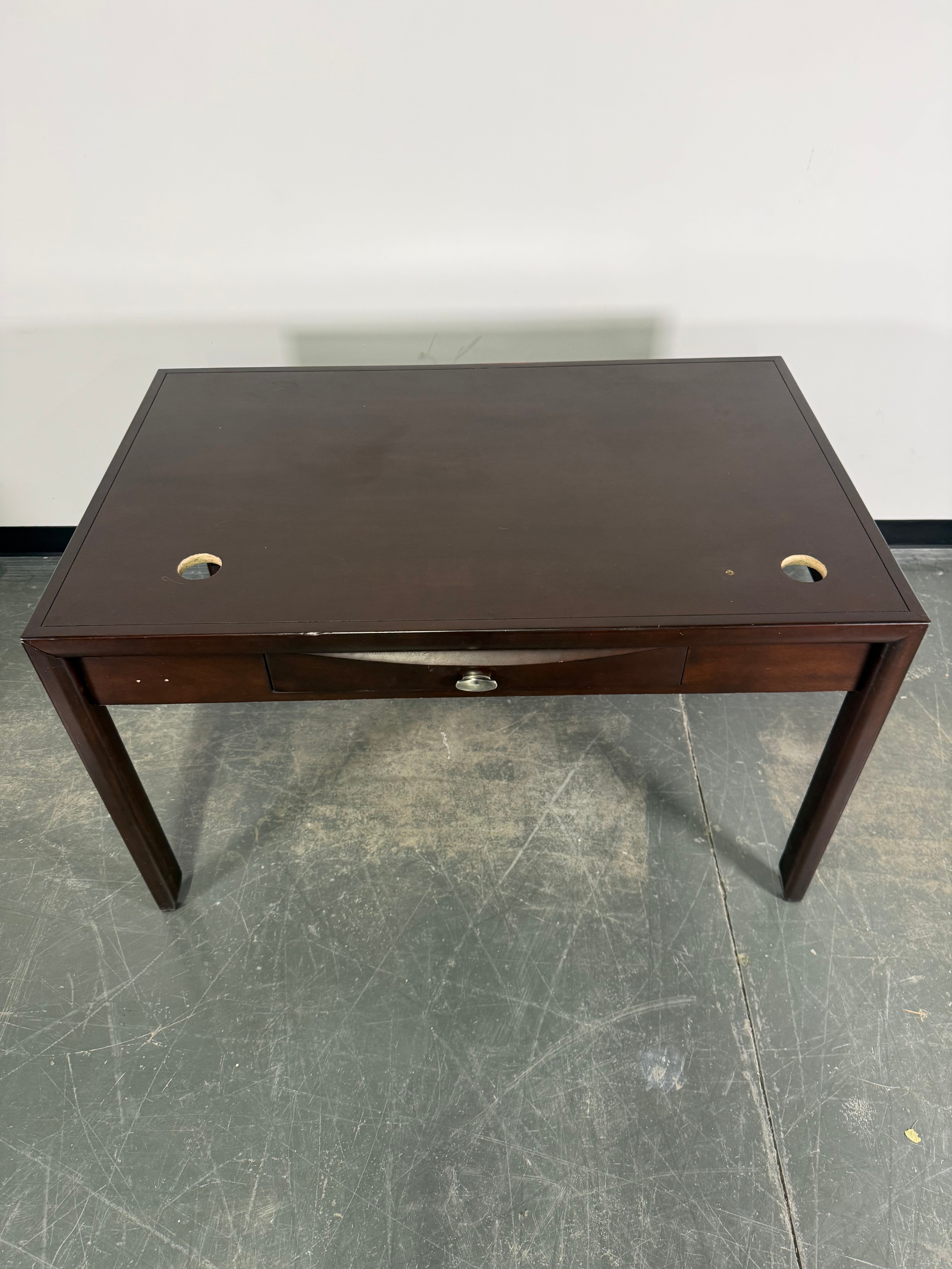 Double-Sided Executive Desk – Solid Wood