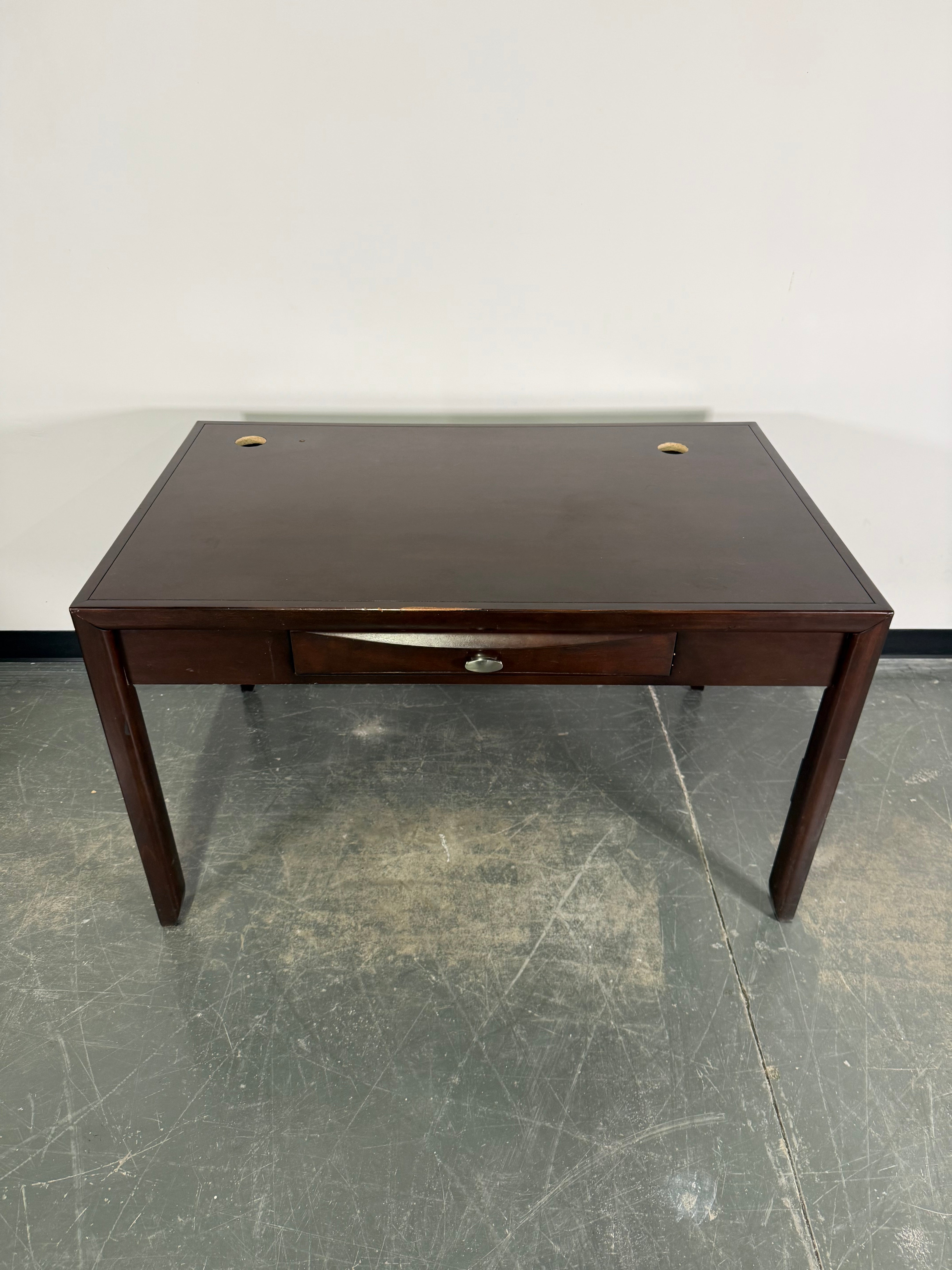 Double-Sided Executive Desk – Solid Wood