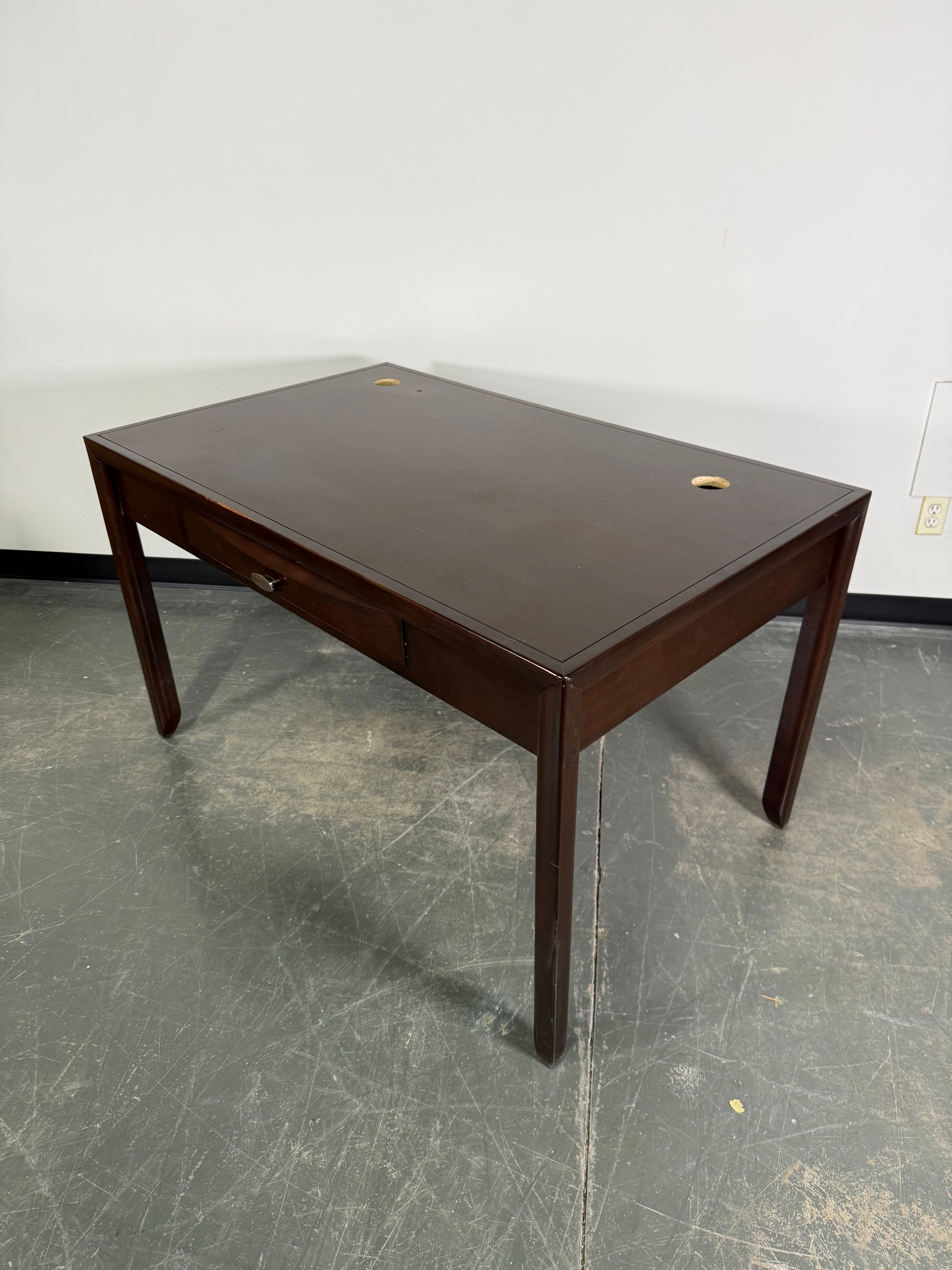 Double-Sided Executive Desk – Solid Wood